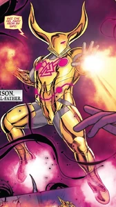 Odin in his Iron-All-Father Armor.