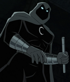 Moon Knight in Ultimate Spider-Man.