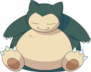 Snorlax in the anime.