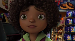 only to stop in her tracks and look back on the day she and Lucy got separated