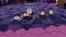 Letting Soos have his treats