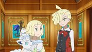 Gladion and Lillie.
