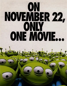 The Aliens' poster for Toy Story