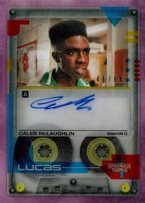 2023 Zerocool Stranger Things 4 Running Up That Hill Autograph-Lucas Card.