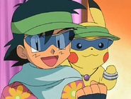 Ash & Pikachu Hawaiian-Style