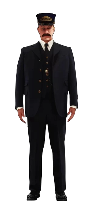conductor de personajes polar express