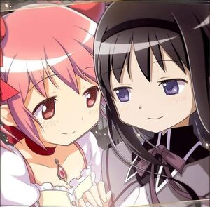 Pokportraitduo - Homura & Madoka