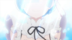Subaru's memory of Rem in the Realize opening.
