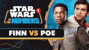 Every Time Someone Says Finn or Poe in the Sequel Trilogy Star Wars By the Numbers