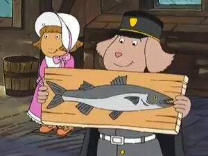 Fern is holding a Barracuda