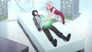 Boruto - Sakura healing Sasuke