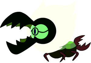 The Centipeetle Mother after it turned into its small form in "Monster Buddies".