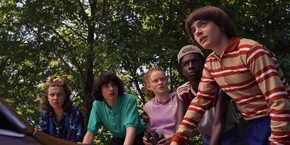 Lucas, Max, Mike, and El hearing Will explain how the Mind Flayer controlled him to do his bidding.