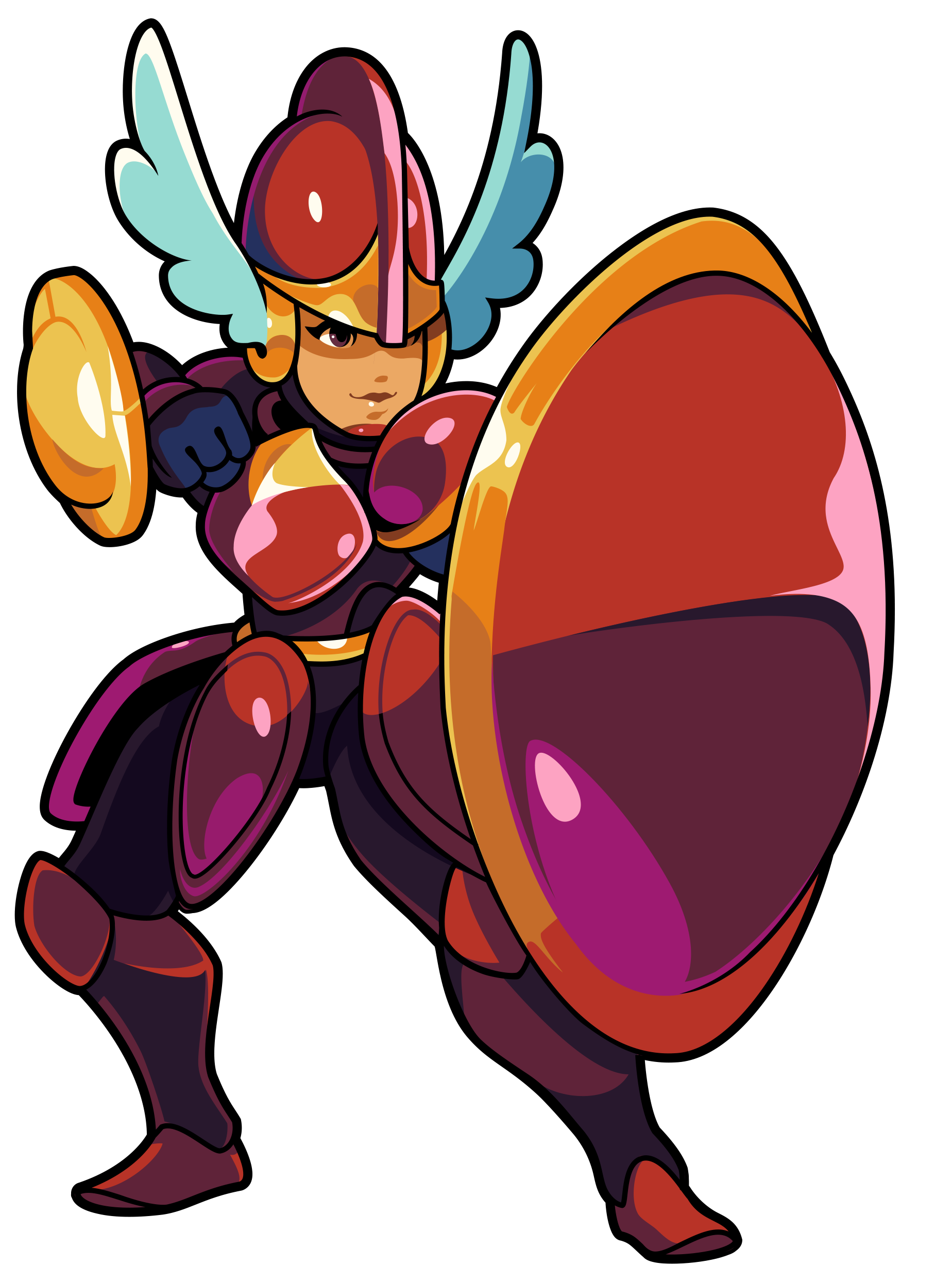 Rule 63, shield Knight, Body Swap, Shovel Knight, Sonic Mania