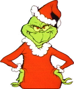 The Grinch, as seen in the animated TV special