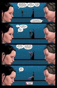 Age of Resistance - Rey - Leia and Rey mourn Han