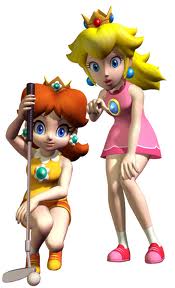 Princess Daisy and Princess Peach in Mario Golf: Toadstool Tour