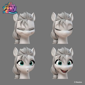 Sunny Starscout 3D expressions 2 by Borja L-Galiano
