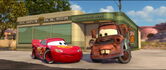 Mater and McQueen about to spend time together.