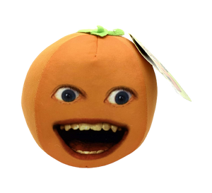 orange plush.