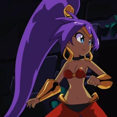 Shantae in Shantae and the Seven Sirens.