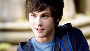 Logan Lerman as Percy Jackson.