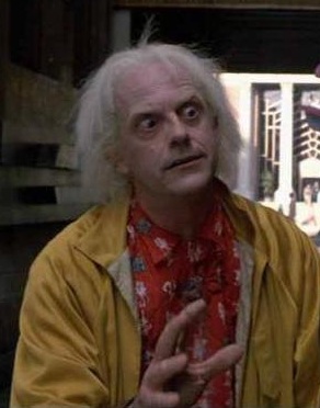 Dr. Emmett Brown, Back To The Future 1985 Movie Wikia