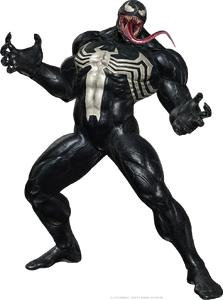 Edward Brock (Earth-30847) and Venom (Klyntar) (Earth-30847) from Marvel vs. Capcom Infinity 0001