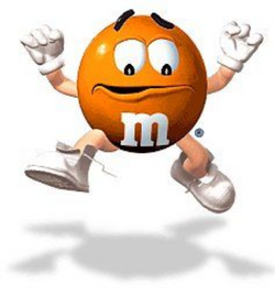 Orange (M&M's), Heroes Wiki