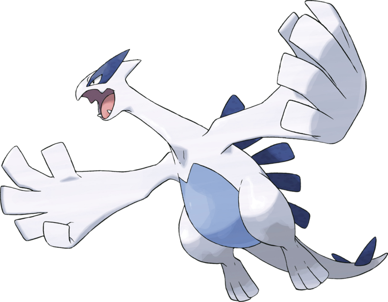 zora on X: real reason lugia has huge hands, to shut ho-oh up