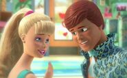 Barbie Meets Ken for the first time.