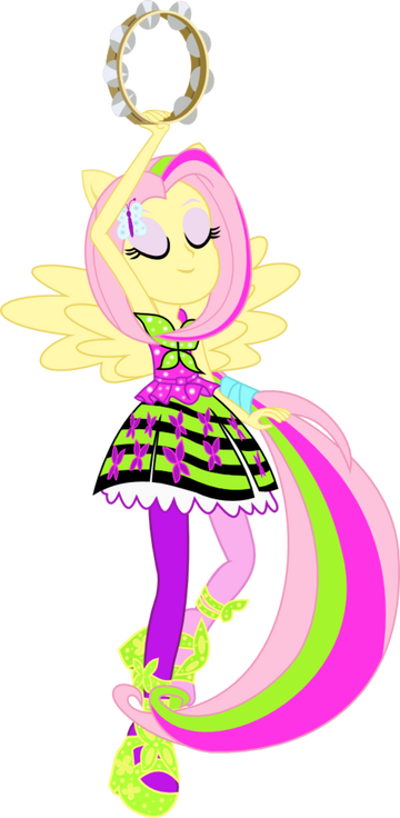 My little pony equestria girls rainbow rocks fluttershy top