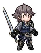 Laslow's sprite from Fire Emblem Heroes.