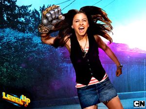 Aimee Carrero as Angie in Level Up 600