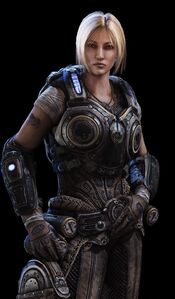 Anya in Gears of War 3.