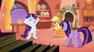 Rarity telling a story S1E8