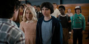 Lucas and his friends listening Troy and James mock them over Will's "death".