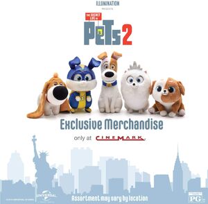 The Secret Life of Pets plushies 2