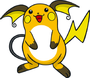 Raichu in Pokémon Dream.