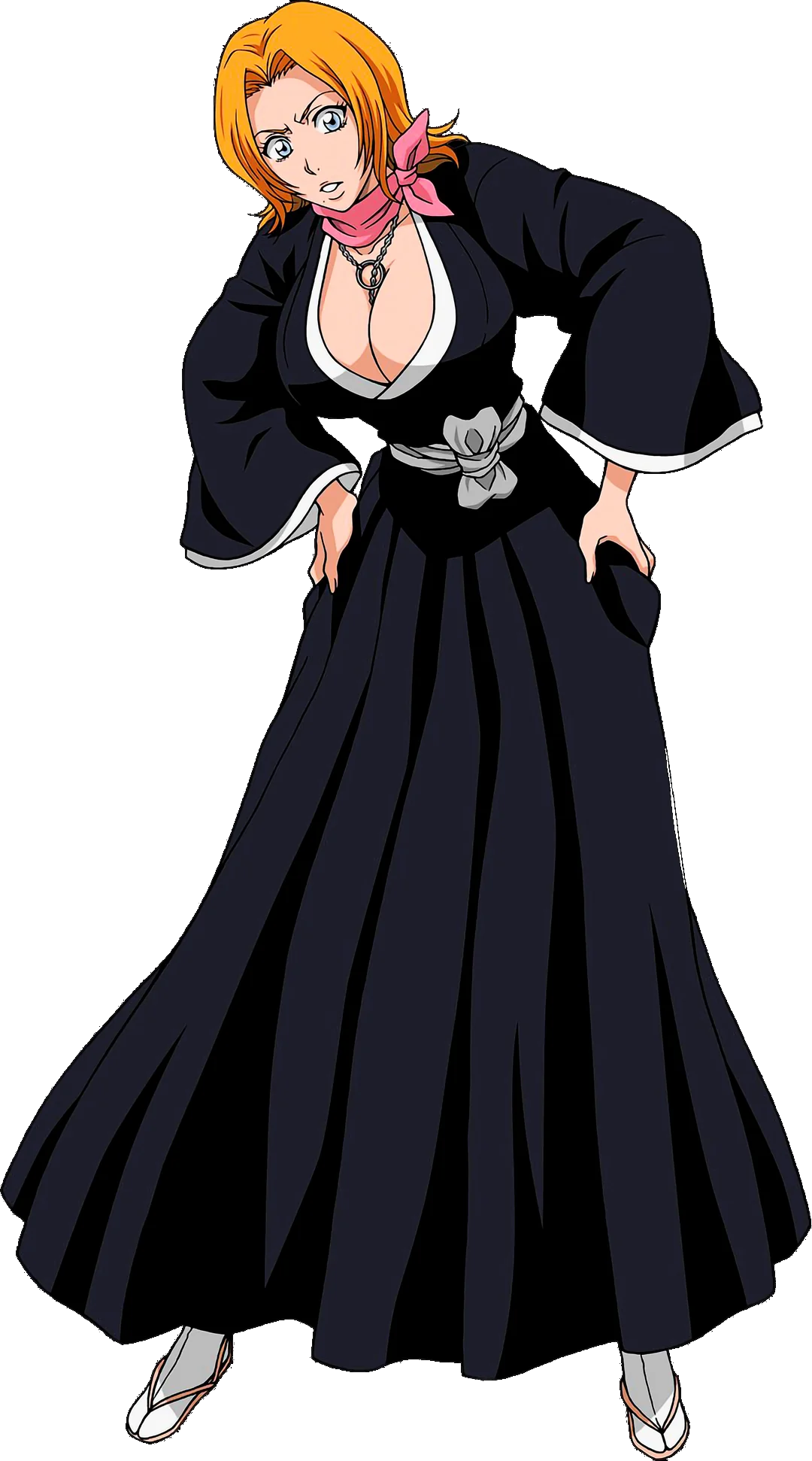 Rangiku doesn't like being called old hag 