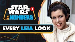 Every Leia Look In Star Wars Star Wars By The Numbers