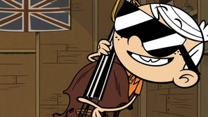 Lincoln playing his Double Bass.