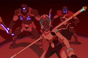 Kolivan and Antok with Allura