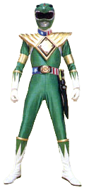 Green Powerful Ranger Burai