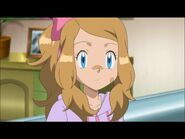 Serena was paused and she discover that boy was Ash Ketchum who met when they younger