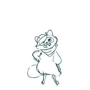 Animation of Tanya made during her development in 2015.