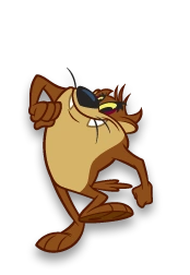 Taz in The Looney Tunes Show