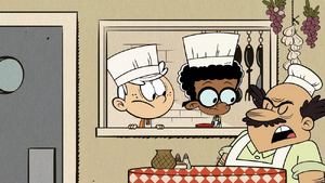 S2E06B Lincoln and Clyde was forced to work for Giovanni as punishment