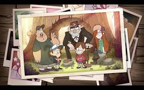 Dipper with the main-cast of the show.