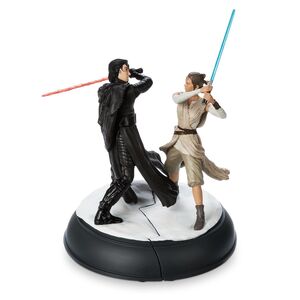 Disney Parks Kylo Ren and Rey Figurine Set Star Wars The Force Awakens